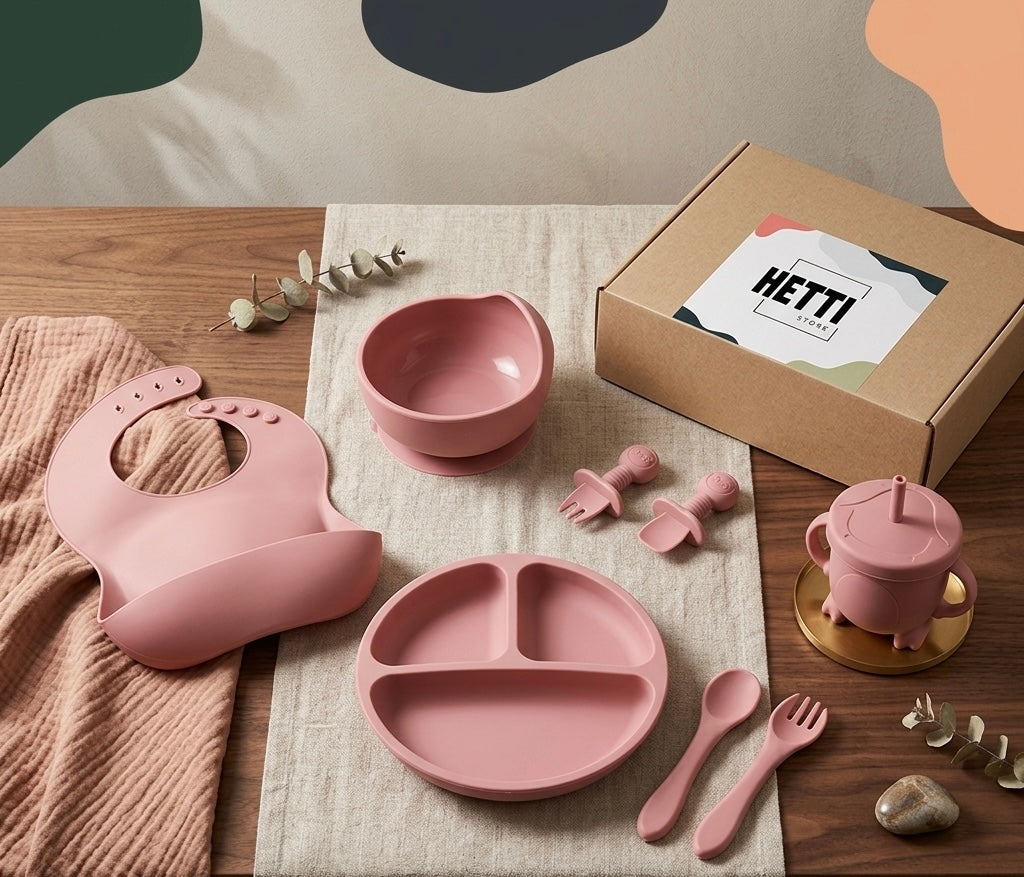 Set Pappa Petalo Rosa